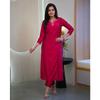 Women Bollywood Top Tunic Kurta Pant Set Indian Party Wear Ethnic Kurti Dress SC-2152