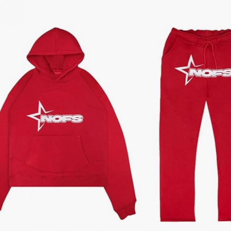 Комплект из худи и штанов в стиле Хип-Хоп Streetwear для мужчин и женщин - С вышивкой, буквенный принт, свободный крой, длинный рукав, унисекс, спортивный костюм