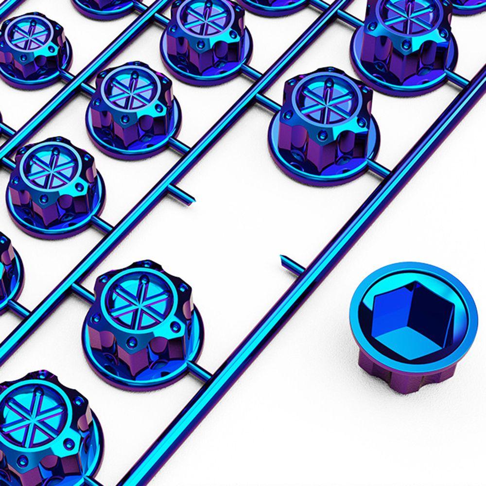 30PCS/Set Plating Motorcycle Head Screw Cover Motorcycle Screw Cap  Modification Accessories