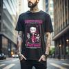 100% Cotton TOPS UNISEX TEES MENS WOMENS Nezuko T-shirt Demon Slayer Kokushibo Kimetsu No Yaiba Tanjiro Shirt 474
