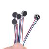 5Pcs 6025 Mic Capsule Electret Condenser Microphone With Wire Length 7Cm
