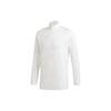 Минималистичная однотонная футболка с длинным рукавом, мужские топы, белая GK4496