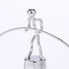 Home Decor Balance Ball Toy Stainless Steel Decompression Desk Toy Fashion Pendulum Desk Toy  Gifts