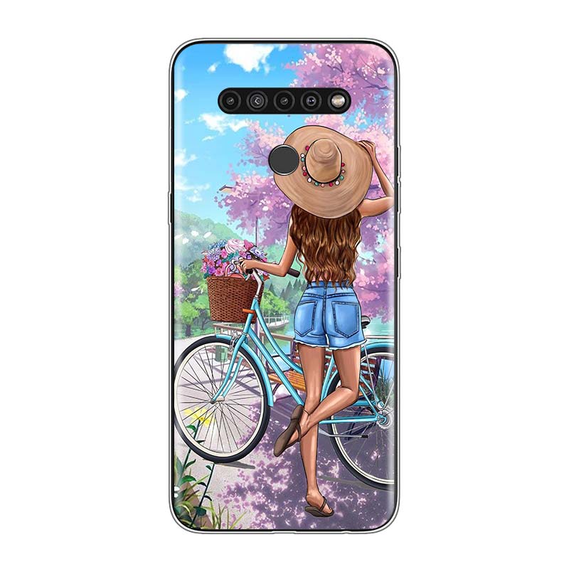 Girl Boy Fashion Baby For LG V60 V50S V50 G8X G8S G8 G7 ThinQ 5G K61 K51S K41S K30 K20 Q60 Q9 Soft Phone Case