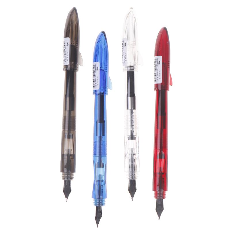 Пластиковые перьевые ручки 0,5 мм F-образный наконечник, симпатичные ручки в форме акулы, каллиграфические чернила, школьные канцелярские принадлежности, канцелярские принадлежности для студентов, подарки