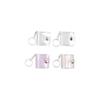 Simple Storage Photo Card Holder With Keychain Portable Pocket Album  Children's Growth Photo