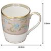 Noritake Mug Color Pair 285cc Yoshino 2 Pieces Bone China (changeable Set) Green/Pink P59880/9983-57
