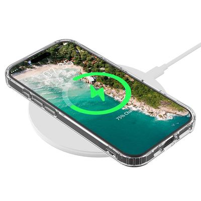 Чехол для iPhone 16 Pro Max, совместимый с MagSafe TPU+Acrylic Clear Back Phone Cover