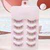 Easy To Apply Good Ductility Simulation Lashes Trendy Naturally Curled Cosplay False Eyelashes