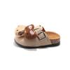 Детские и женские милые мультяшные закрытые шлепанцы Birkenstock для улицы на весну и осень 2025