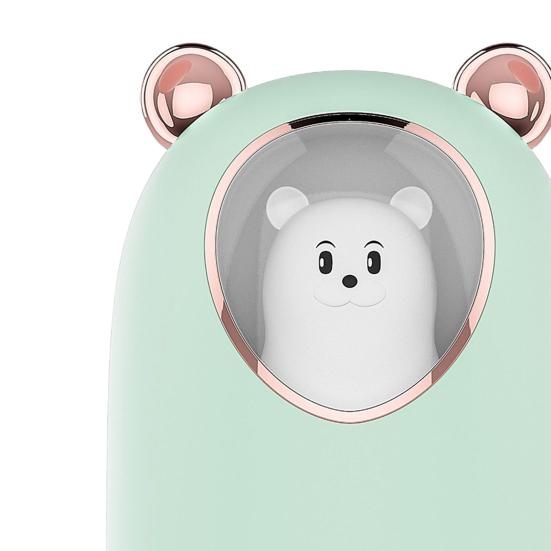 1 комплект, 300 мл увлажнитель воздуха, цветной ночник, плагин, 2 шестерни, защита от сухого горения, большой спрей, USB-диффузор с медведем, товары для дома