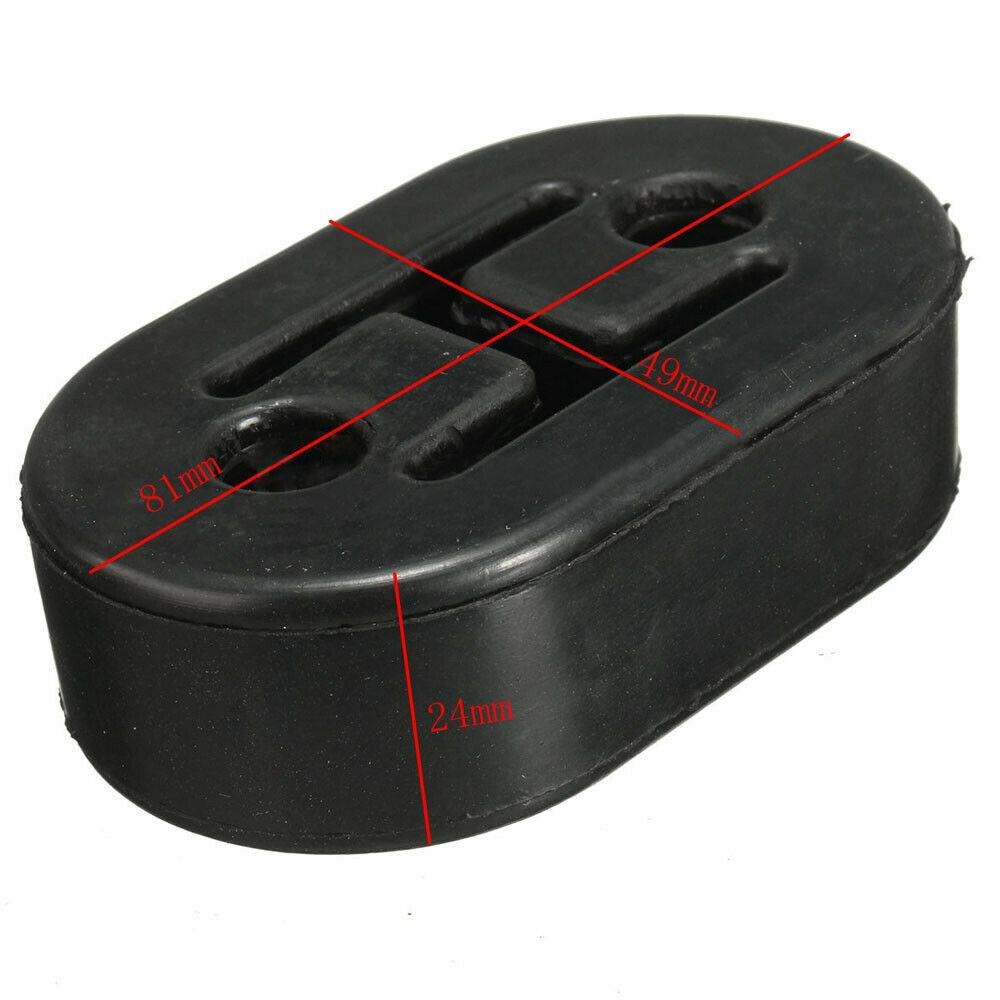 2/4 шт. Универсальный прочный подвес, резиновое крепление для выхлопной системы, двойная упаковка, подвес для выхлопной системы