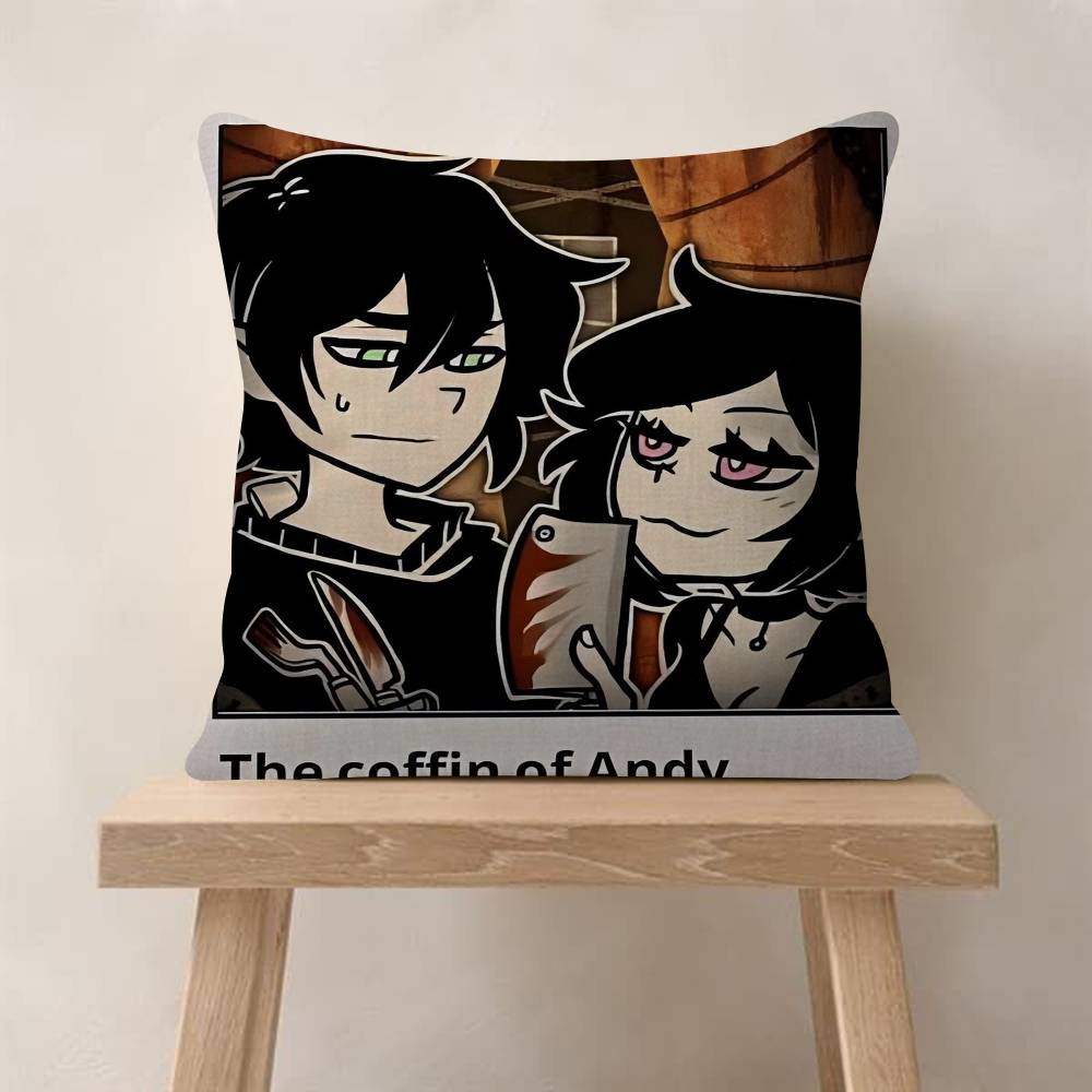 Game Andy And Rileys Coffin Pillow Cover For Bedroom Room And Living Room Sofa Decorative Cushion Cover