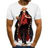 Футболка One Piece Roronoa Zoro с рисунком аниме-мультфильма в стиле аниме 3D 3D Harajuku для пар, мужчин, женщин, взрослых, Back To School 3D Print