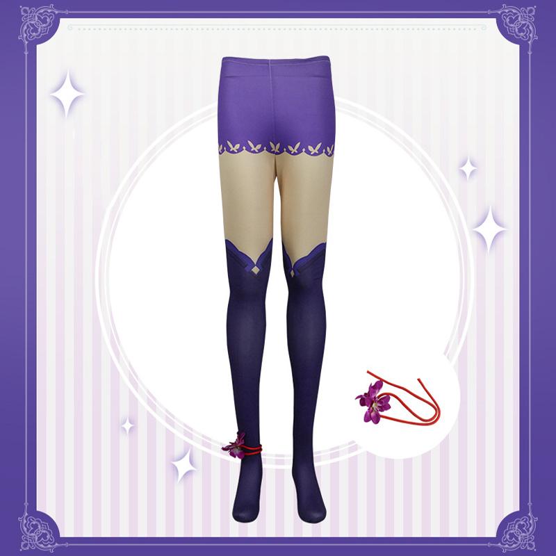 Игра Beelzebul Косплей Костюм Баал Платье Raiden Ei Одежда Парик для Comic Con Raiden Shogun Косплей