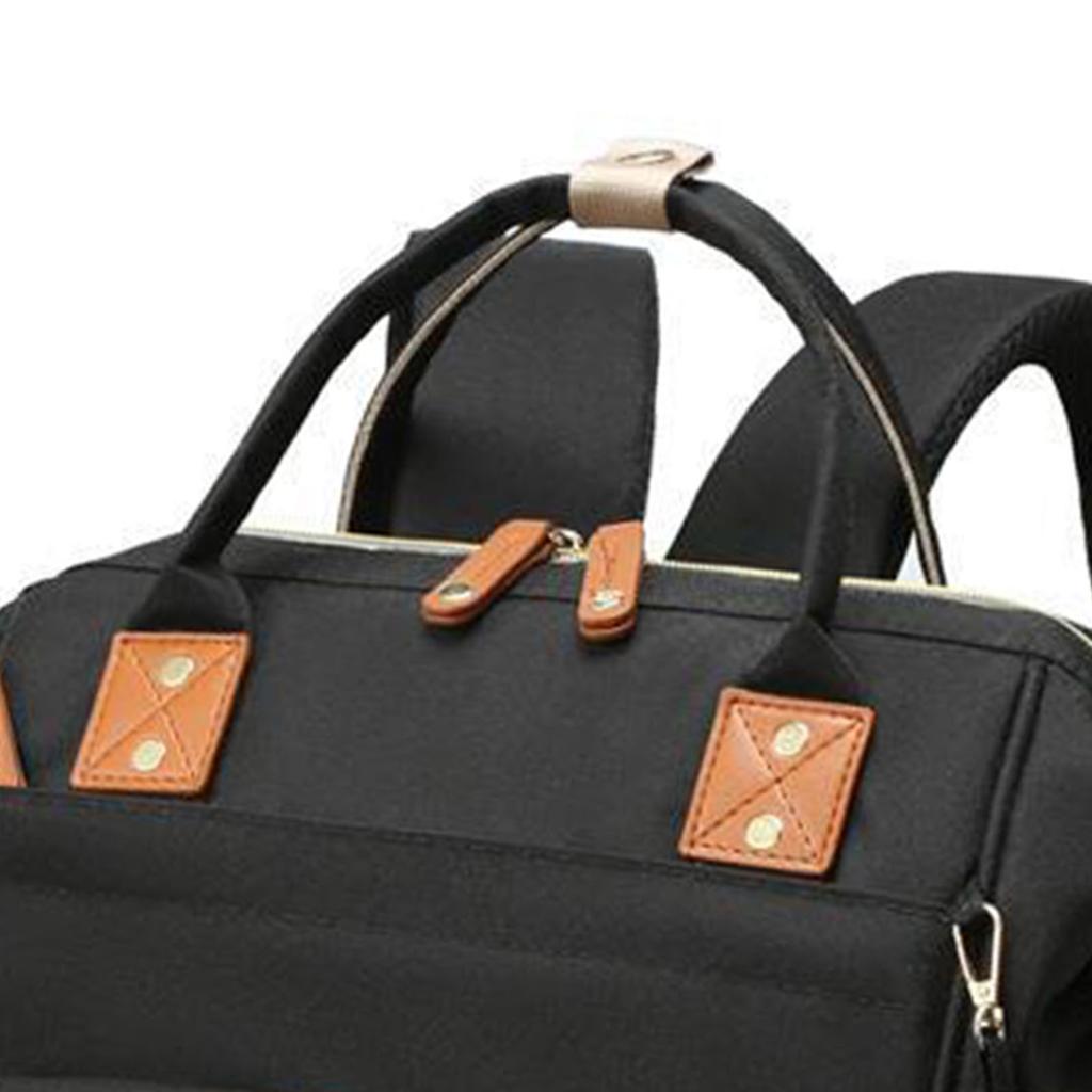 Рюкзак для мамочек, портативный, регулируемый, водонепроницаемый, нейлоновый, с большим отделением, рюкзак для путешествий