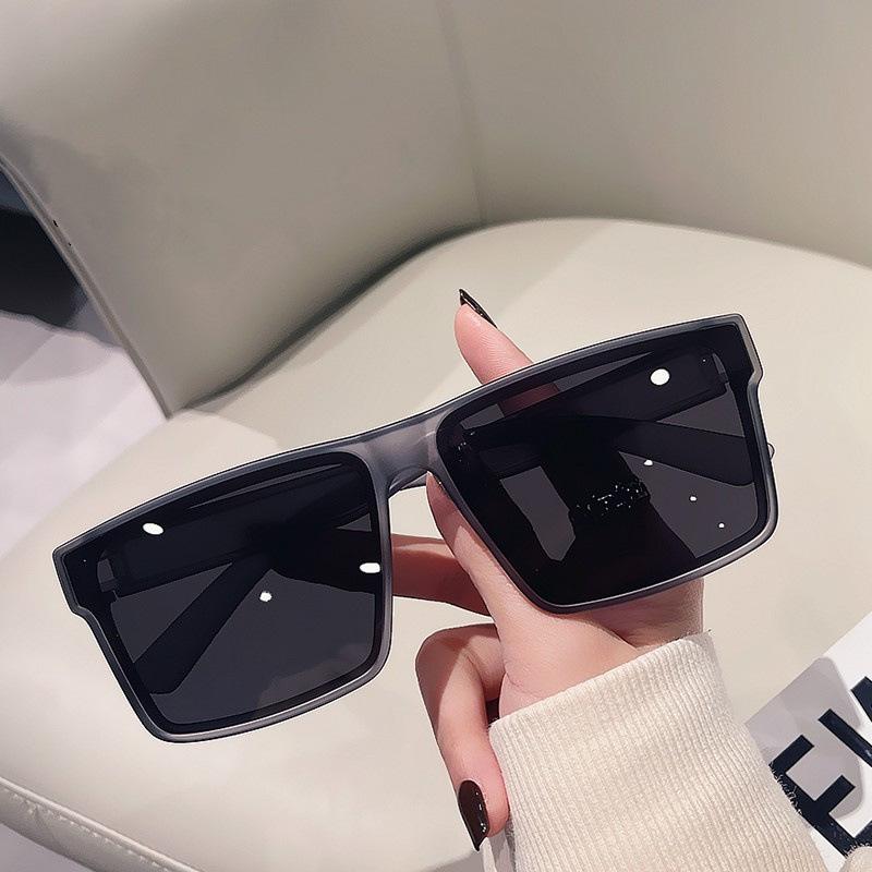 Новые модные квадратные солнцезащитные очки мужские Мужские прямоугольные Дизайнерские Роскошные Солнцезащитные очки Классические Винтажные Уличные Прямоугольные Солнцезащитные очки
