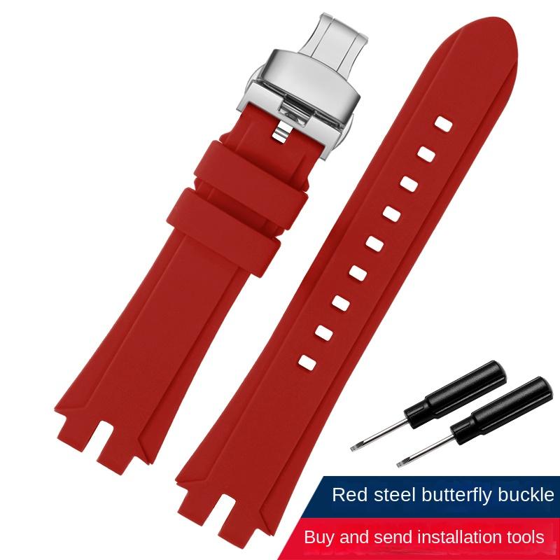 Для часов Casio PROTREK ремешок PRW-6100Y PRW-3000 PRW-3100 PRW-6000Y/YT/FC-1 Мужской силиконовый ремешок для часов Пряжка для часов из нержавеющей стали