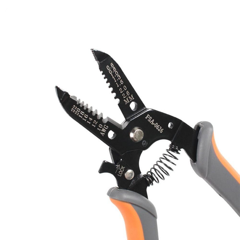 Time-Saving Crimping Stripping Plier Large opening Electricians  Pliers Wire Stripper  Hand Tool