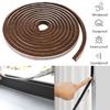 Windproof Tape Brush Gadgets Door And Window Seal Sealing Strip Pile Weatherstrip Self Adhesive