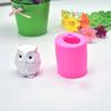 Silicone Molds 1pcs 3D Owl Bakeware Cake Decorating Tools Mousse Chocolate Dessert Fandant Cube Mold