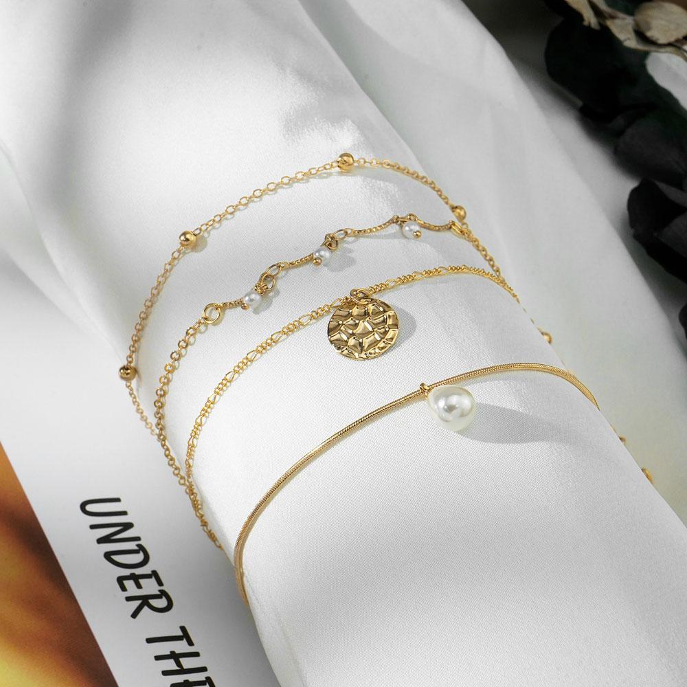 Модный браслет изысканного дизайна, винтажный модный кулон, женский браслет в богемном стиле, ювелирные изделия для ног, подарок