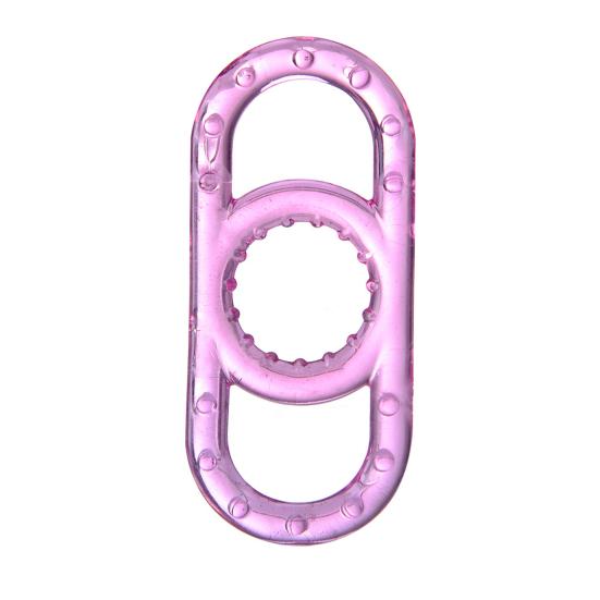 Кольцо для пениса Удобное эластичное кольцо для члена из ТПЭ для мужчин