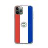 Coque iPhone - Drapeau Paraguay - iPhone 11 Pro - Souple - Multicolore - Verticale