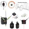 Accessories Classic Mute Parts + Hands Clock Movement Mechanism Repair Replacement Pendulum
