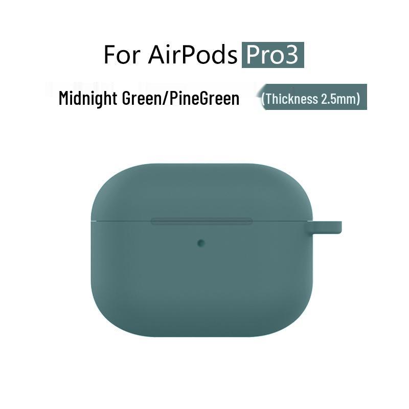 Совместимый с Apple AirPods Pro 3 Силиконовый Защитный Чехол, Чехол для Bluetooth Наушников