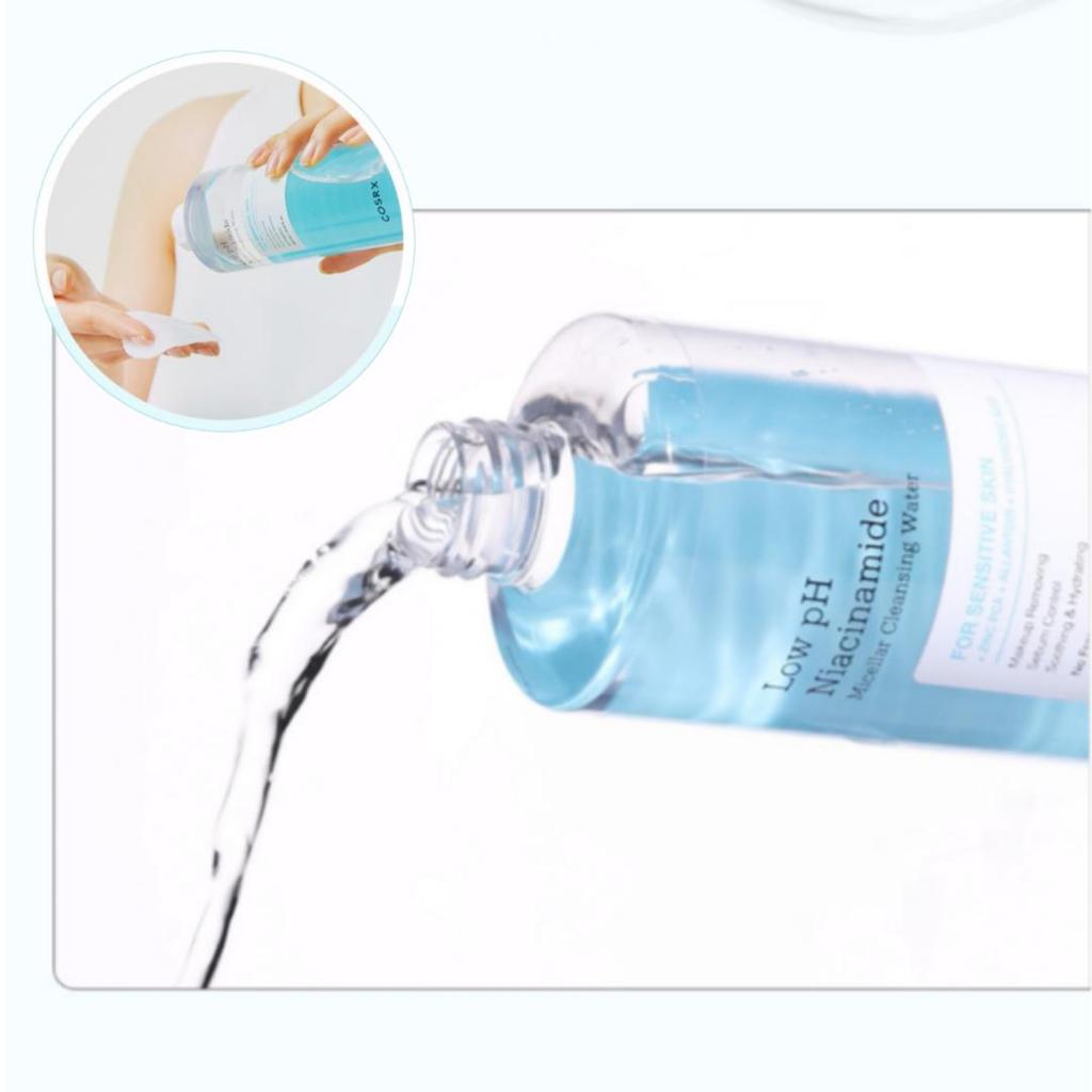 COSRX Low pH Niacinamide Micellar Cleansing Water 400ml