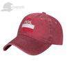 Poland Flag With Letter Washed Cotton Cap Gorras Snapback Caps Baseball Dad Outdoors Travel Sun Hats Casquette