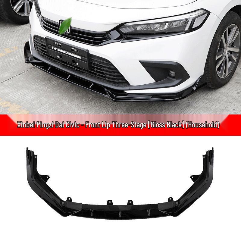 Non-Drill Front Lip & Side Skirts for 2022-2024 Civic (11th Gen)