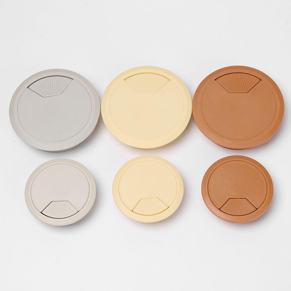 Buckle Line Cable Clamp Office Line Box Desk Table Cable Fastener Computer Grommet Wire Hole Cover