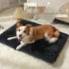 Плюшевая зимняя лежанка для питомцев - Теплая, удобная подушка для собак и кошек