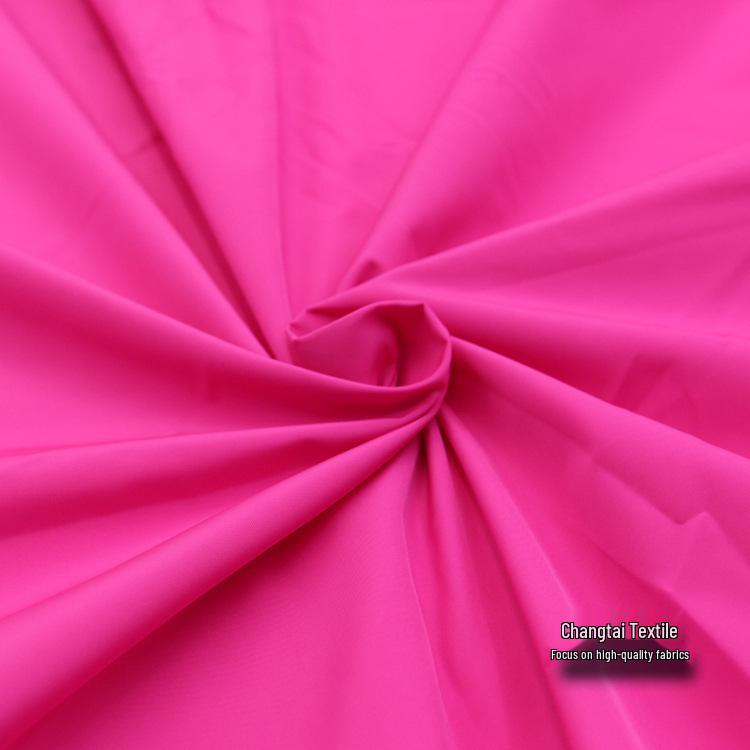 Polyester 150D Imitation Memory Coated Twisted Windbreaker Jacket Fabric