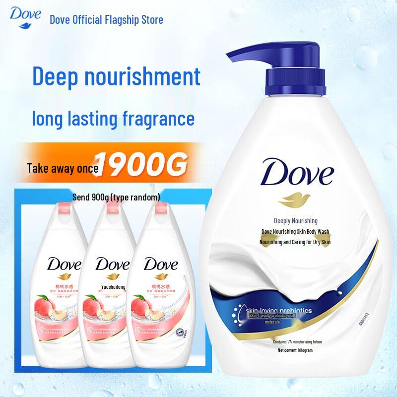 Глубоко питательный гель для душа Dove