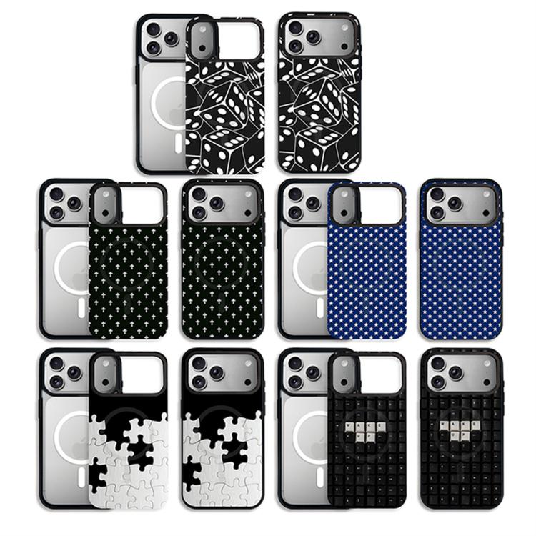 Star Cross Detachable Dual Magnetic PC Hybrid TPU Phone Case For iPhone 12 Pro