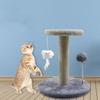 Cat Scratching Post Sisal Rope Cat Claw Stand Soft Smooth Plush Scratch Tower With Interactive