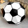 1PC football sport Umbrella Portable Folding Umbrella Iron Frame Hole Bone Structure Outdoor Home Umbrella A10