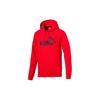 Casual Drawstring Hoodie With Fleece Lining And Print Men Hoodies Red 851743-05