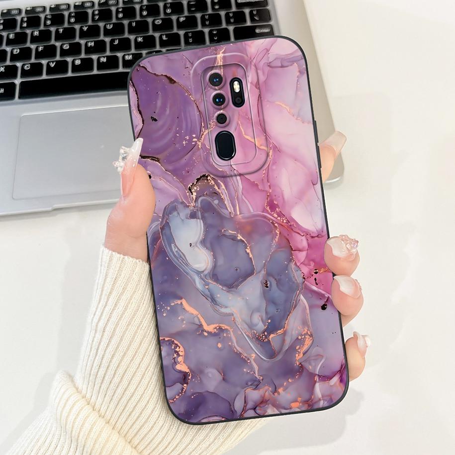 Чехол для OPPO A9 2020 Чехол A5 2020 Coque CPH1937 CPH1959 Capa Модный Цветочный Рисунок Ударопрочный Бампер Для OPPO A11 A11X Fundas