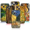 Мягкая броня Capinha Funda для Apple iPhone XS 7 XR 11 8 Plus 12X14 13 Pro Max SE2 6S Mini 5 Van Gogh Starry Night Klimt Kiss