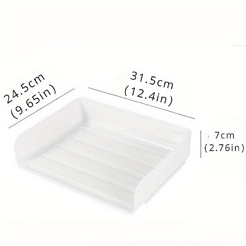 1 шт. Настольный органайзер для файлов, штабелируемый, настольный лоток для писем, штабелируемый настольный органайзер, многополочный офисный настольный органайзер для файлов