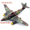 15 см Литая модель 1/72 Немецкий истребитель Messerschmitt Me-262 Второй мировой войны Коллекция Модель самолета из сплава Металл С подставкой Декор Подарок