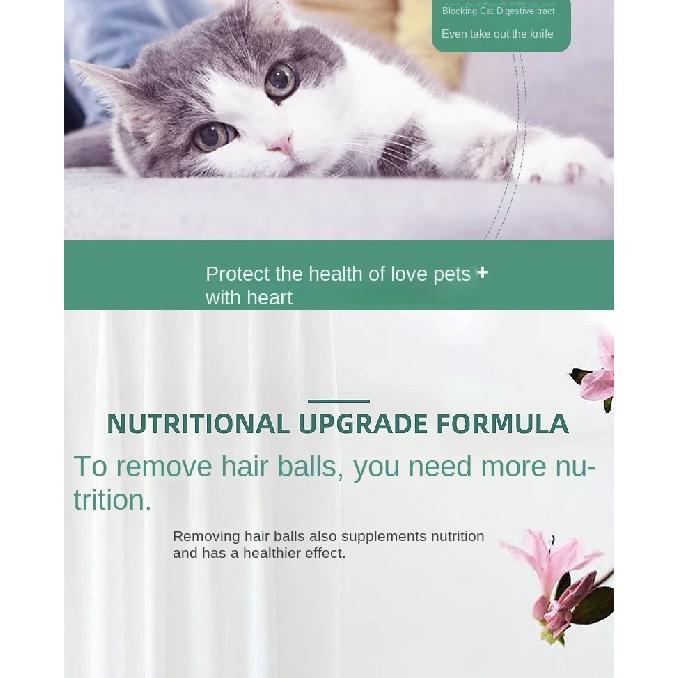 Pet nutrition cream cat hair cream 120g hairball removal baby cat care gastrointestinal vomiting hairball lysine probiotics