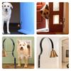 Creative Shop Decor Supplies Home Wall Mounted Pet Dog Bell Door Bell Metal Training Doorbell