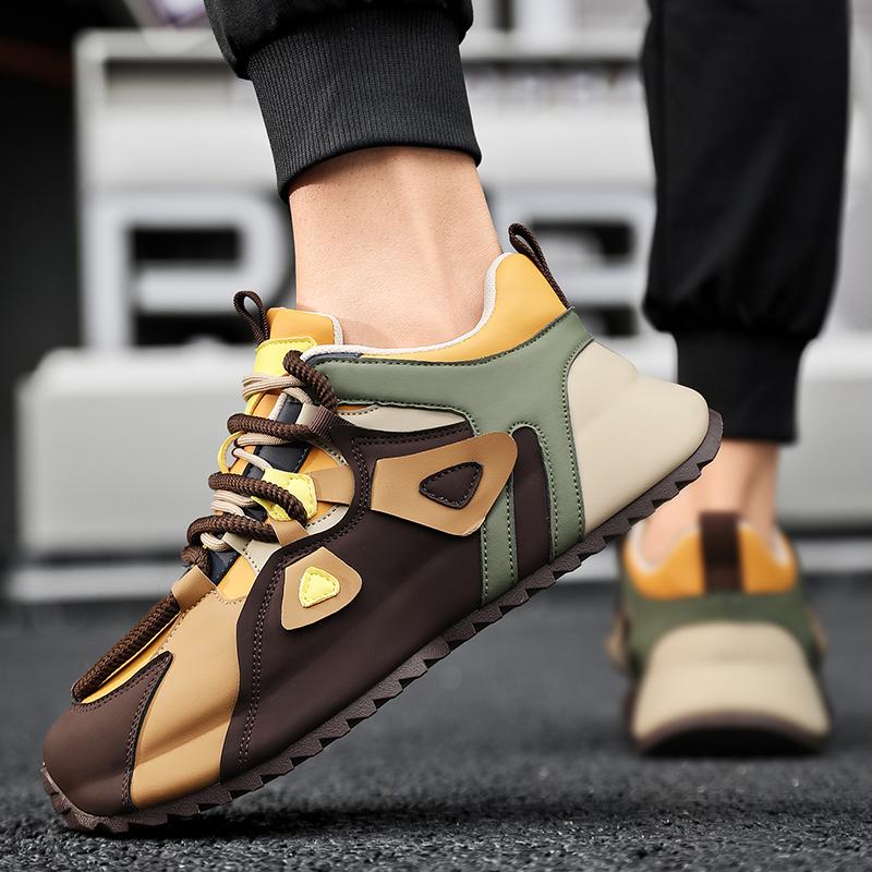 Мужская обувь, новая повседневная спортивная обувь для папы, боевая индивидуальность, мужская обувь с внутренним увеличением