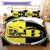 YB  Bedding Quilt Set Quilt Cover Pillowcase Home Decoration Birthday Gift (1 * duvet cover + 2 * pillowcase, without core)