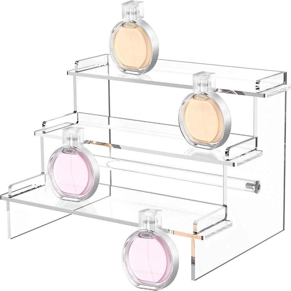 Прозрачные полки-витрины Акриловая подставка-полка Органайзер для косметики Подставка-райзер для дисплея Стол